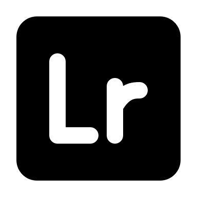 Adobe Lightroom Editing Software Free Open-Source SVG Icon (IconPark Solid)