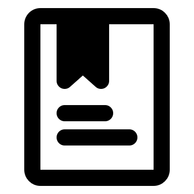 Agreement Document (Solid) Free Open-Source SVG Icon (IconPark Solid)