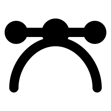 Round Anchor (Solid) Free Open-Source SVG Icon (IconPark Solid)