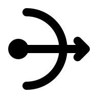 Archery Sport (Solid) Free Open-Source SVG Icon