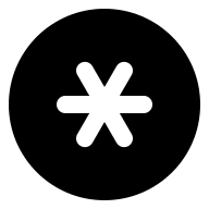 Asterisk Symbol (Solid) Free Open-Source SVG Icon