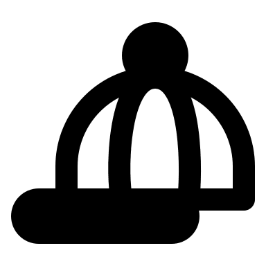 Baseball Cap (Solid) Free Open-Source SVG Icon (IconPark Solid)