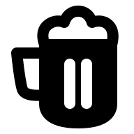 Beer Mug (Solid) Free Open-Source SVG Icon