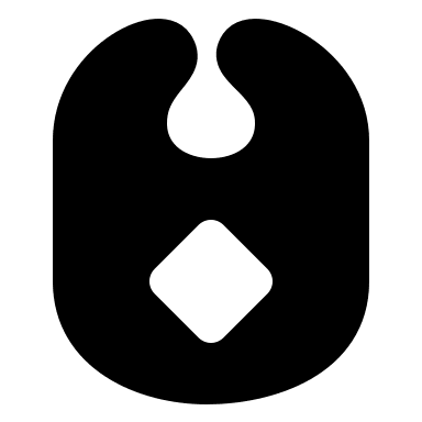 Bib Apron (Solid) Free Open-Source SVG Icon (IconPark Solid)