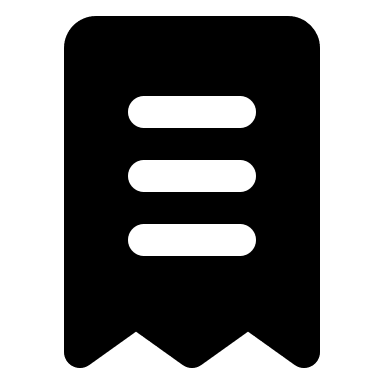 Bill Payment Document (Solid) Free Open-Source SVG Icon (IconPark Solid)