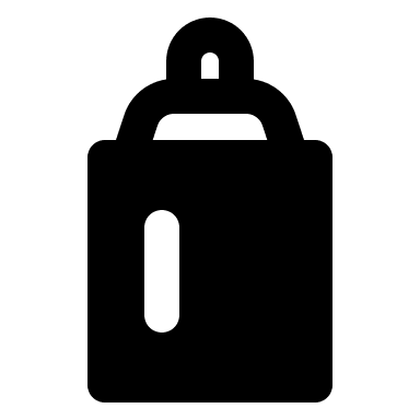 Bottle (Solid) Free Open-Source SVG Icon (IconPark Solid)