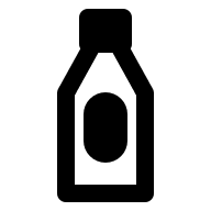 Three Bottles (Solid) Free Open-Source SVG Icon