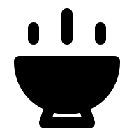 One Bowl (Solid) Free Open-Source SVG Icon