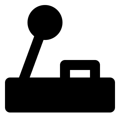 Joystick Controller (Solid) Free Open-Source SVG Icon (IconPark Solid)