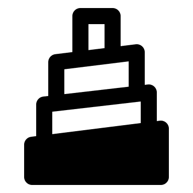 Tower of Babel Free Open-Source SVG Icon (IconPark Solid)