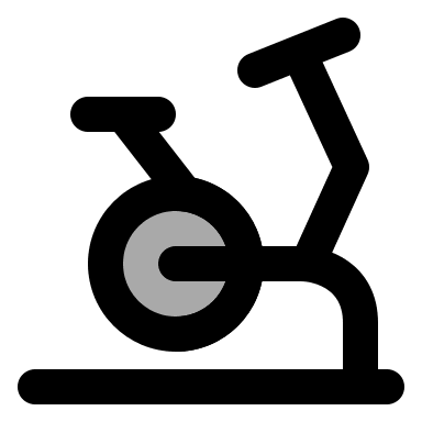 Air Bike (TwoTone) Free Open-Source SVG Icon (IconPark TwoTone)