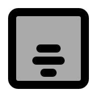 Horizontal Alignment Bottom (TwoTone) Free Open-Source SVG Icon