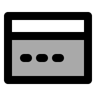 Bank Card (Two Tone) Free Open-Source SVG Icon