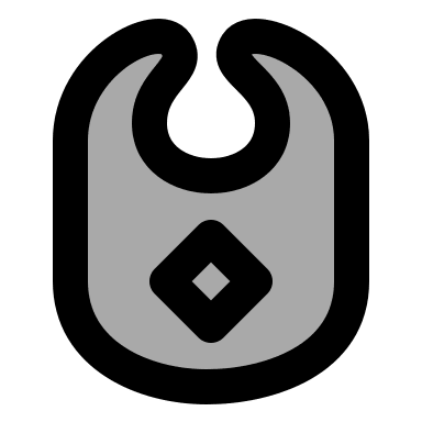 Bib (IconPack TwoTone) Free Open-Source SVG Icon (IconPark TwoTone)