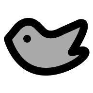 Bird (TwoTone) Free Open-Source SVG Icon