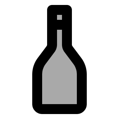 Bottle (TwoTone) Free Open-Source SVG Icon (IconPark TwoTone)