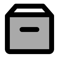 Storage Box (TwoTone) Free Open-Source SVG Icon