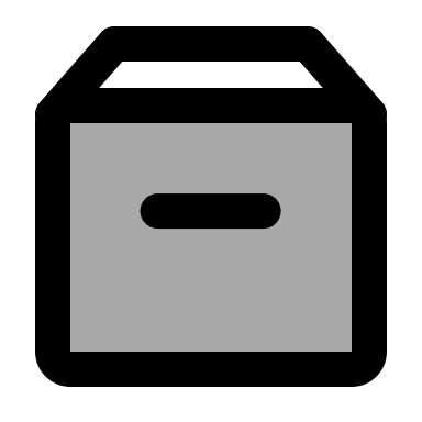 Storage Box (TwoTone) Free Open-Source SVG Icon (IconPark TwoTone)