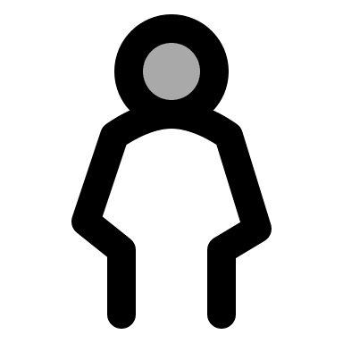 Two Boys (TwoTone) Free Open-Source SVG Icon (IconPark TwoTone)