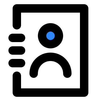 Address Book Free Open-Source SVG Icon (IconPark)