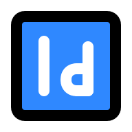 Adobe InDesign Software Free Open-Source SVG Icon