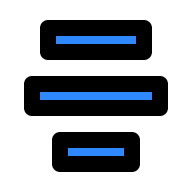 Vertical Center Alignment (IconPark) Free Open-Source SVG Icon