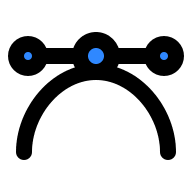 Round Anchor Symbol Free Open-Source SVG Icon