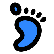 Baby Feet Print Free Open-Source SVG Icon