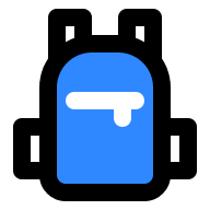 Backpack Free Open-Source SVG Icon