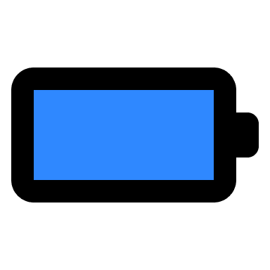 Empty Battery Indicator Free Open-Source SVG Icon (IconPark)