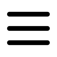 Hamburger Menu Button Free Open-Source SVG Icon