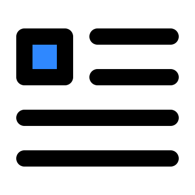 Rectangle Paragraph Text Block Free Open-Source SVG Icon (IconPark)