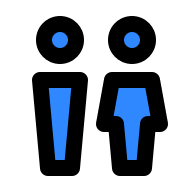 Public Toilet Facility Free Open-Source SVG Icon