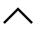 Angle Up Arrow Free Open-Source SVG Icon