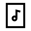 Audio File Free Open-Source SVG Icon