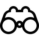 Binoculars (Icons8 Windows 10) Free Open-Source SVG Icon