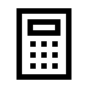 Calculator Tool Free Open-Source SVG Icon