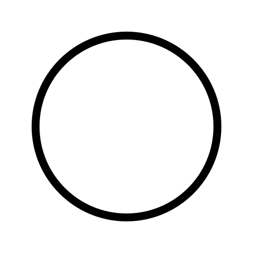 Thin Circular Shape Free Open-Source SVG Icon (Icons8 Windows 10 Icons)