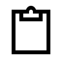 Clipboard (Icons8 Windows 10) Free Open-Source SVG Icon