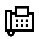 Fax Machine Free Open-Source SVG Icon