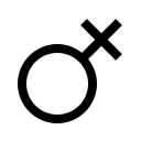 Female Gender Symbol Free Open-Source SVG Icon