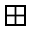 Grid Layout Design (Icons8 Windows 10) Free Open-Source SVG Icon