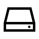 Hard Disk Drive Free Open-Source SVG Icon