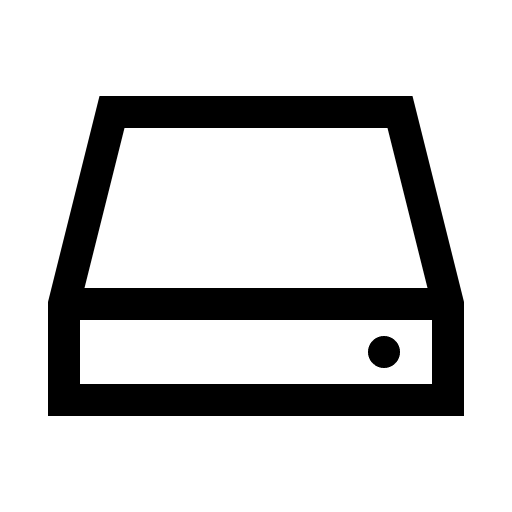 Hard Disk Drive Free Open-Source SVG Icon (Icons8 Windows 10 Icons)