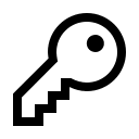 Key Symbol Free Open-Source SVG Icon