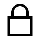 Lock Symbol Free Open-Source SVG Icon