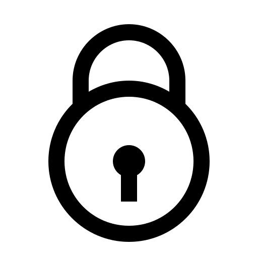 Lock Security Symbol (Filled) Free Open-Source SVG Icon (Icons8 Windows 10 Icons)