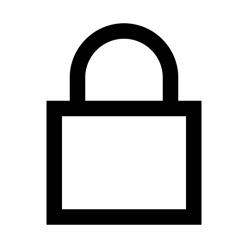 Lock Symbol Free Open-Source SVG Icon (Icons8 Windows 10 Icons)