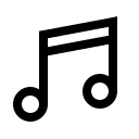 Music Note Free Open-Source SVG Icon