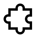 Puzzle Piece Free Open-Source SVG Icon